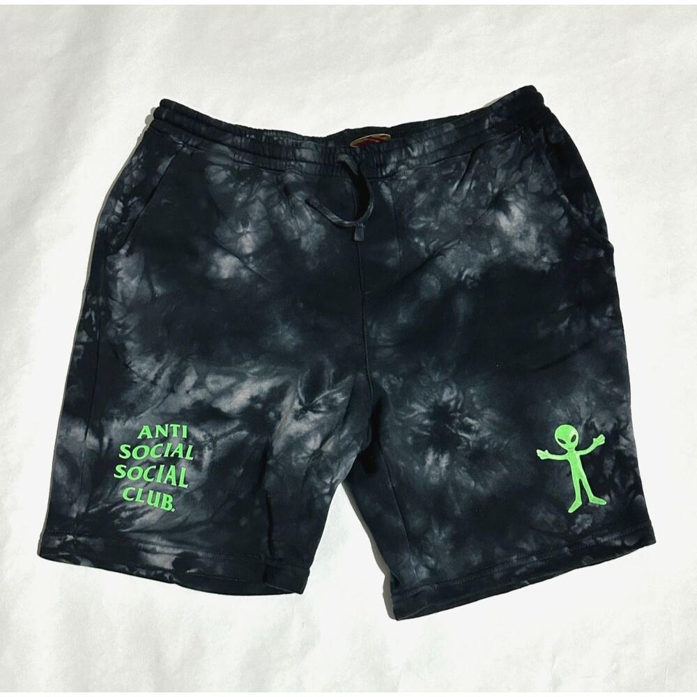 Anti Social Social Club Alien Shorts Black 2XL Limited Edition Streetwear New
